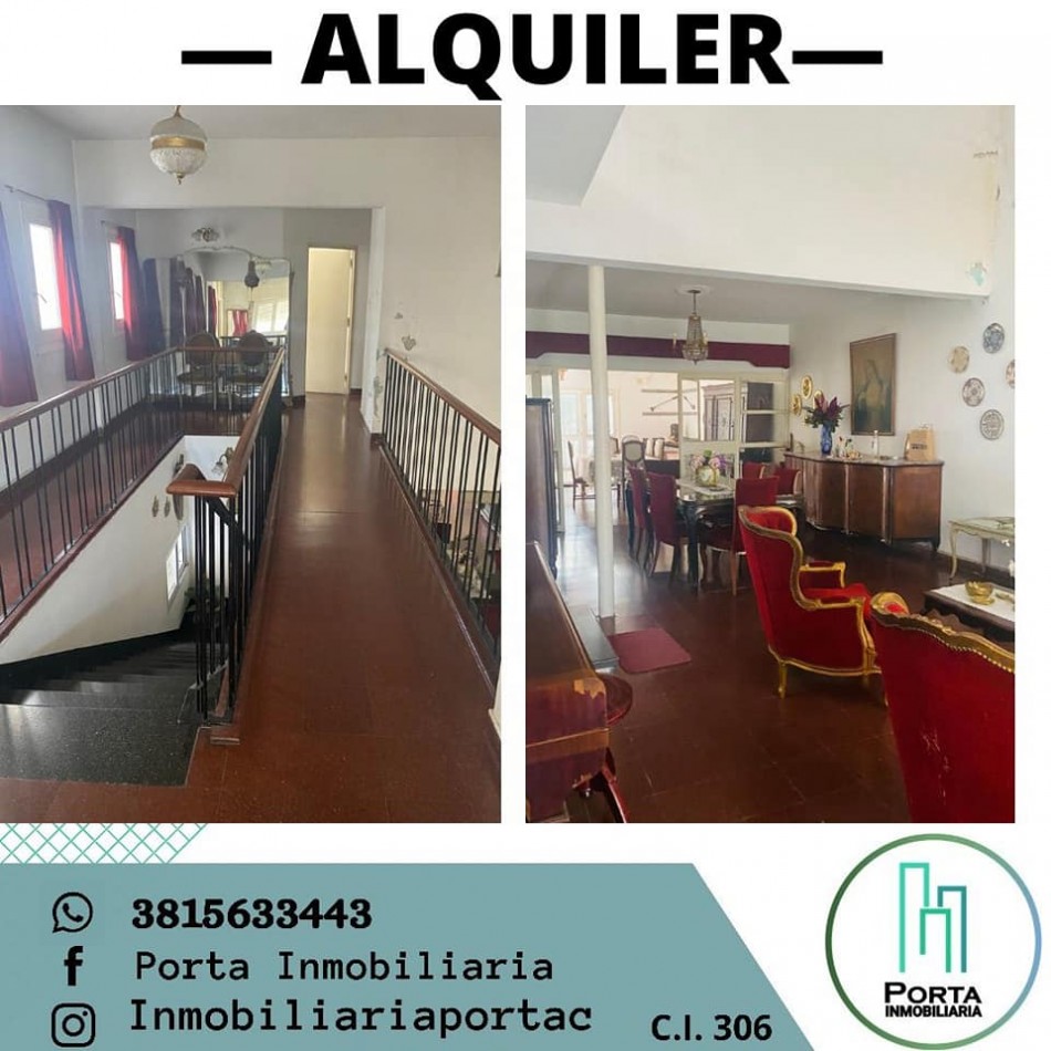 CASA EN ALQUILER