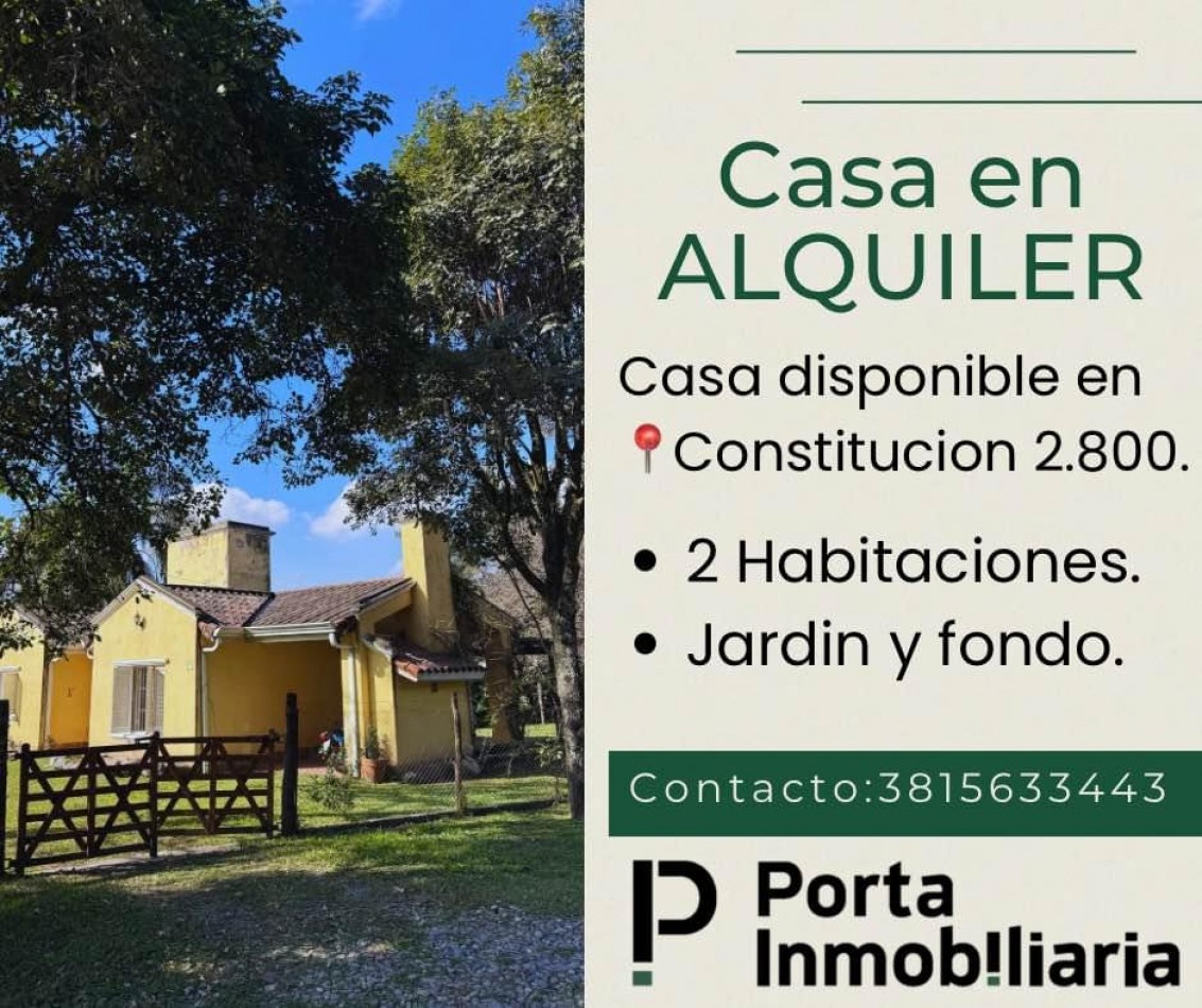 ALQUILER | CASA