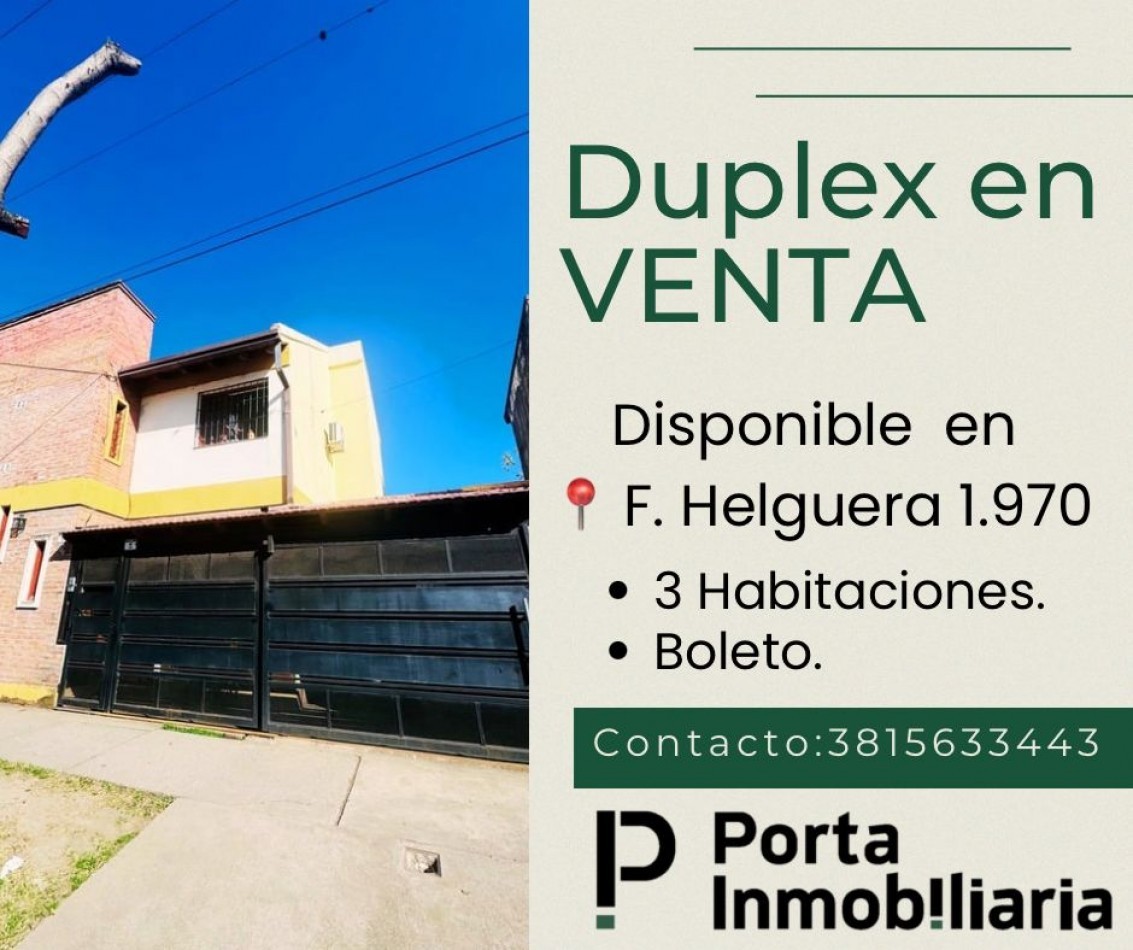 VENTA | DUPLEX