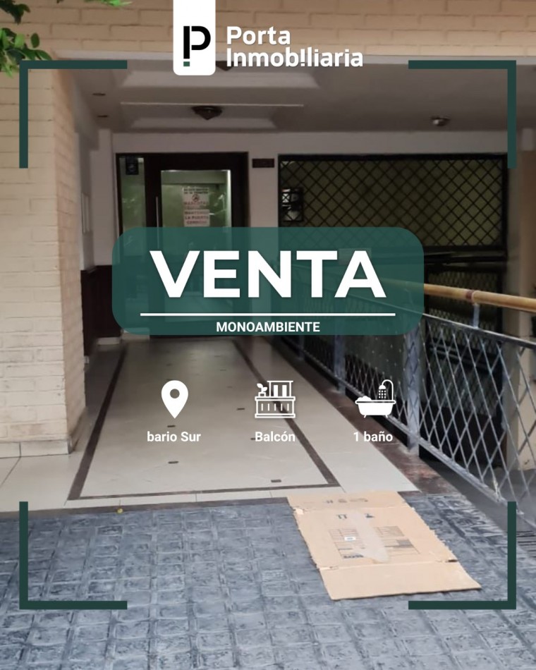 VENTA | MONOAMBIENTE