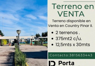 TERRENO EN VENTA
