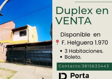 VENTA | DUPLEX