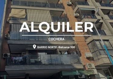 ALQUILER  | COCHERA